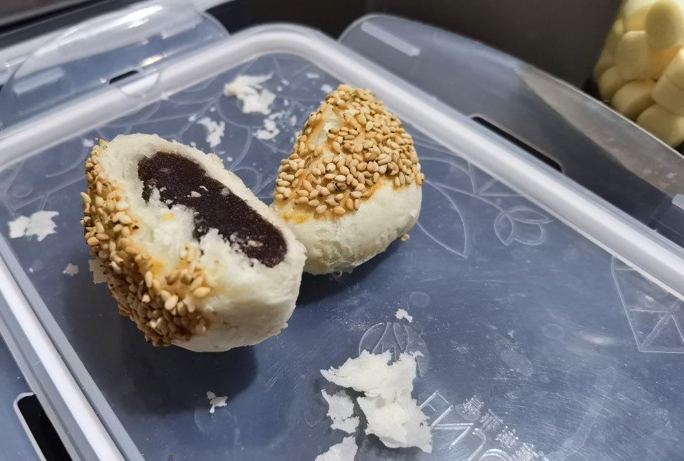 板栗飘香～新手都能学会的甜香板栗饼。(˶‾᷄ ⁻̫ ‾᷅˵)