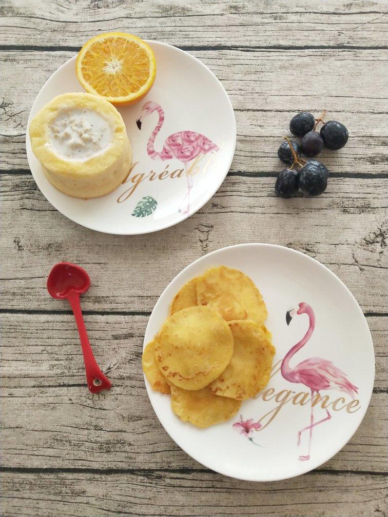 辅食香橙松饼6+