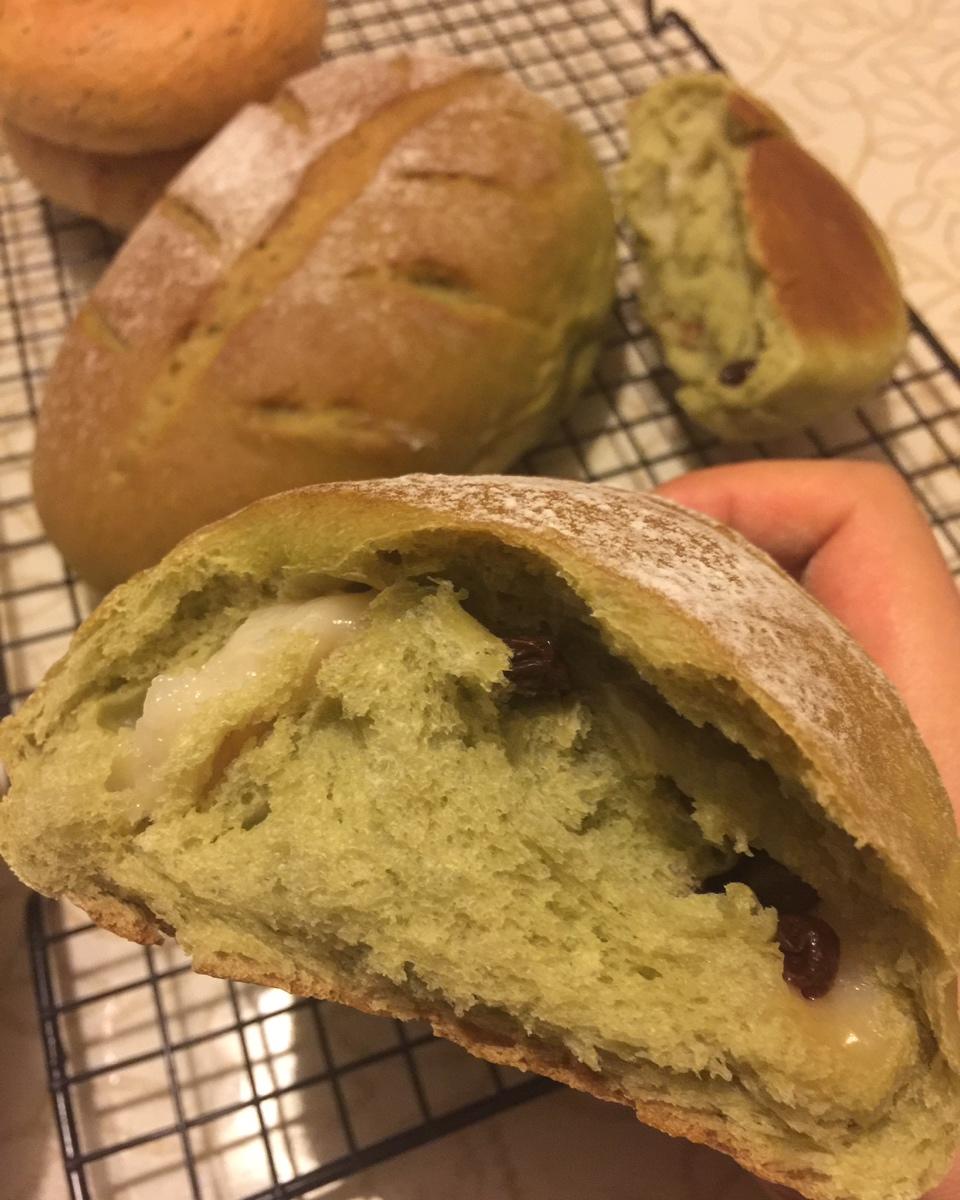 麻薯夹心可可（抹茶）软欧