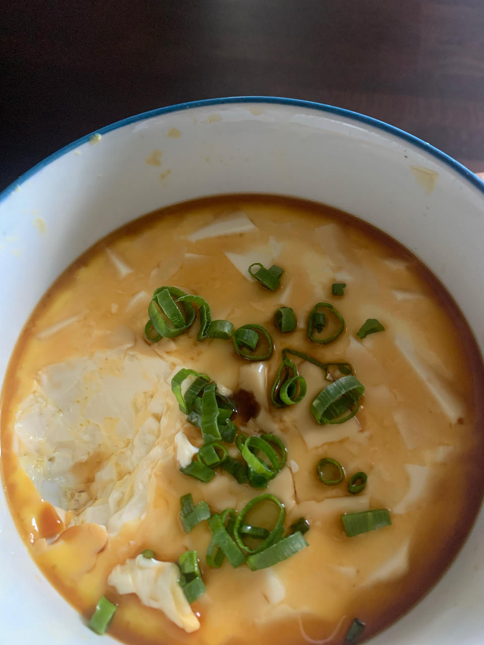 虾仁豆腐蒸水蛋