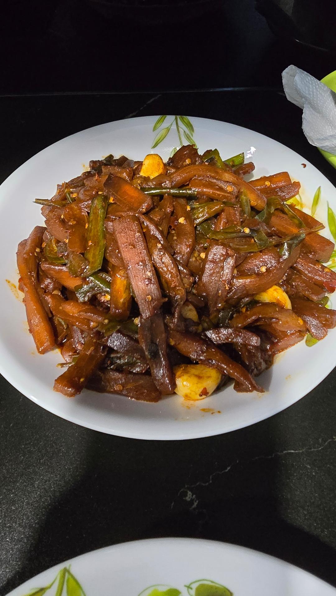 辣椒炒茄子