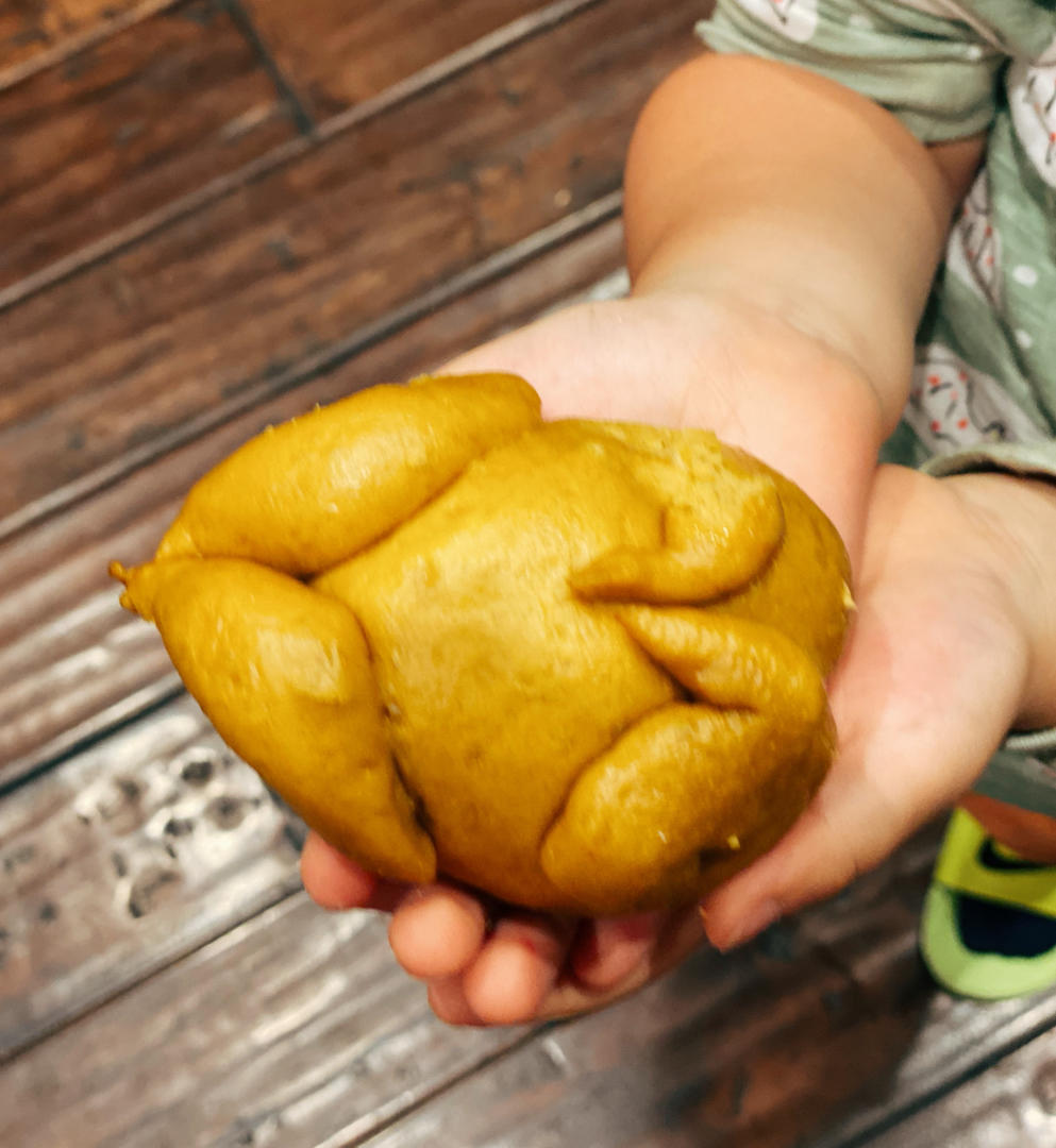 仿真烤火鸡馒头/包子（原创）