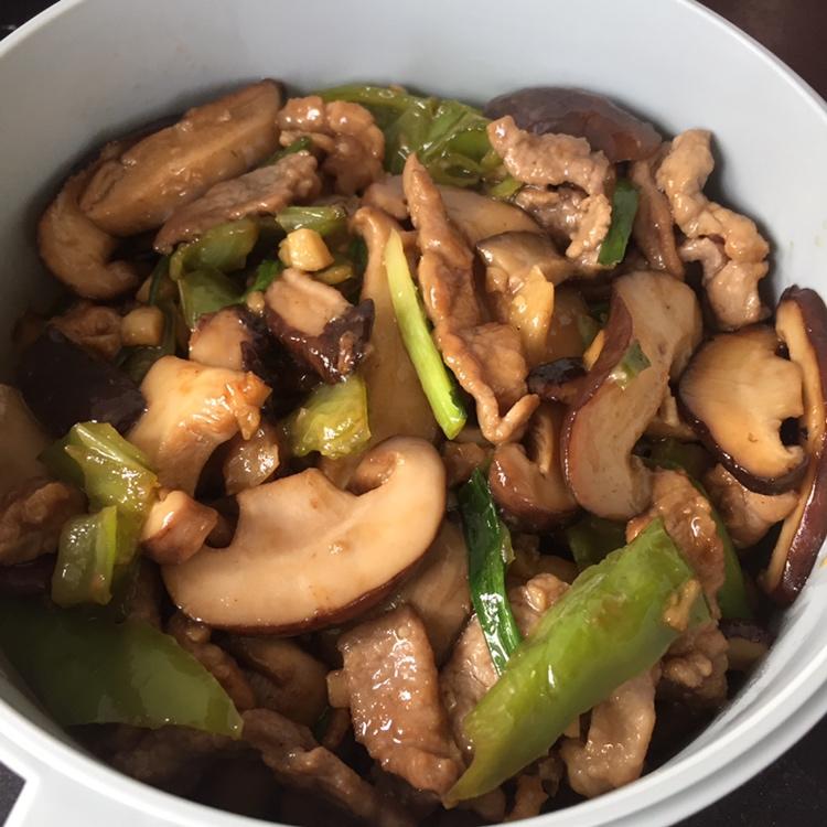 香菇炒肉