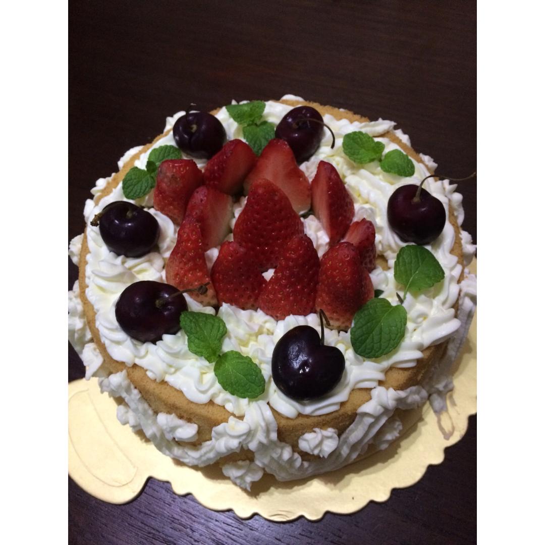 小嶋老师的戚风蛋糕