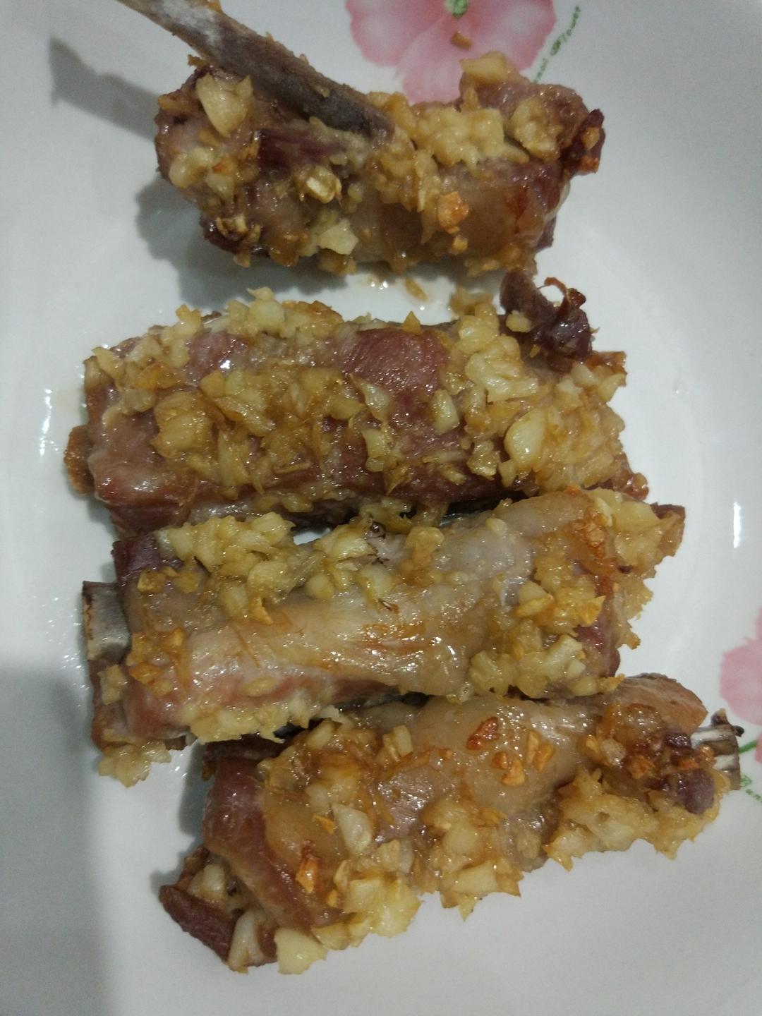 香到骨头里的蒜香排骨（烤箱）