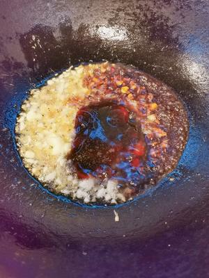 白灼蒜蓉虾皮油菜的做法 步骤7
