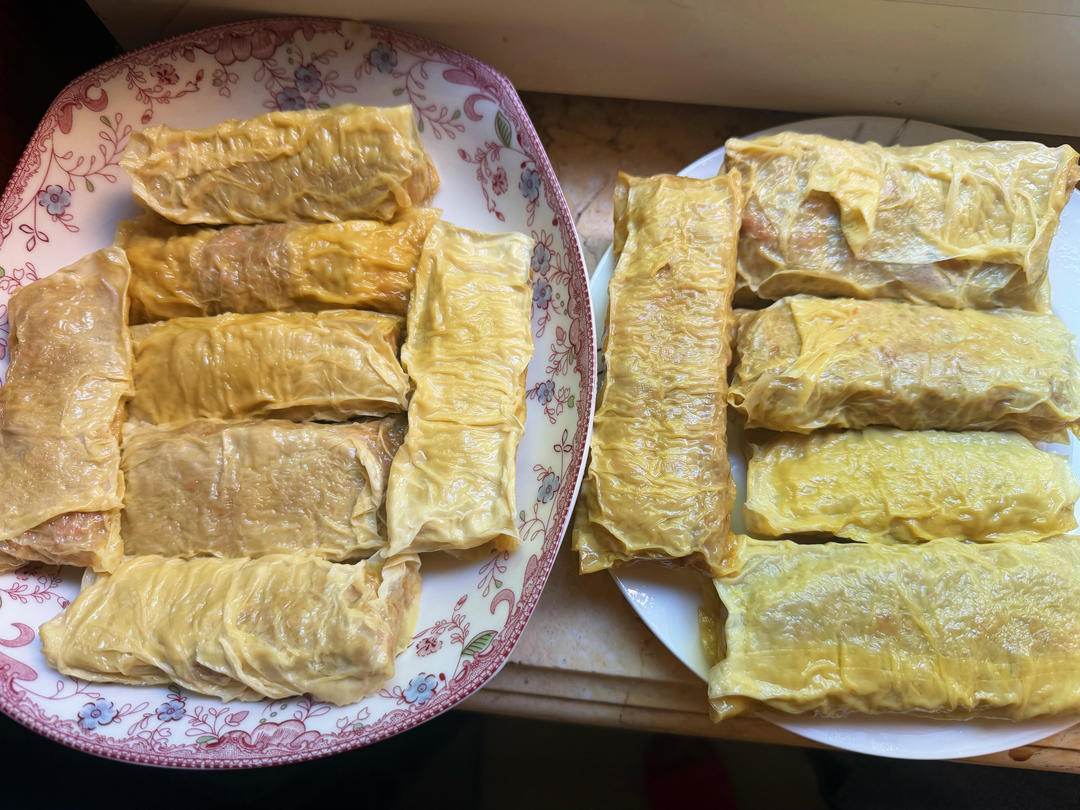 油豆皮肉卷