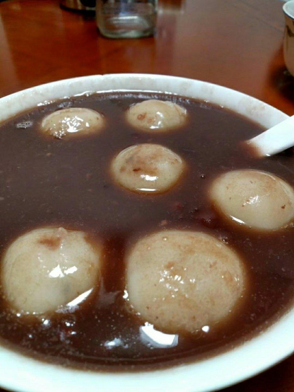 红豆汤圆