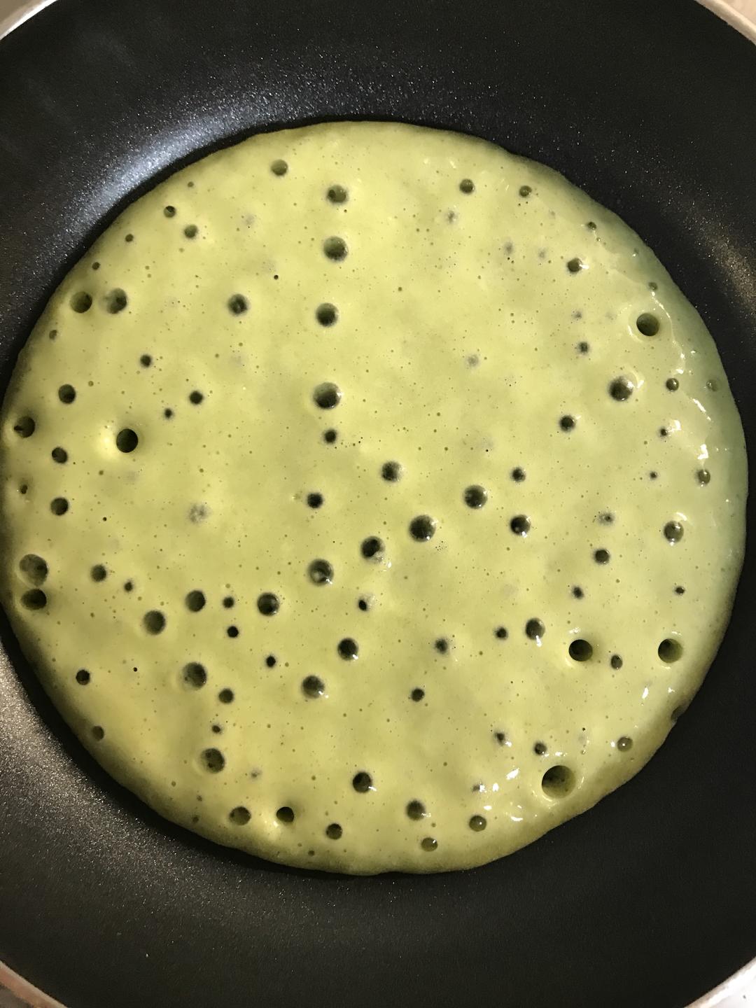 无油松饼pancakes的做法 步骤7