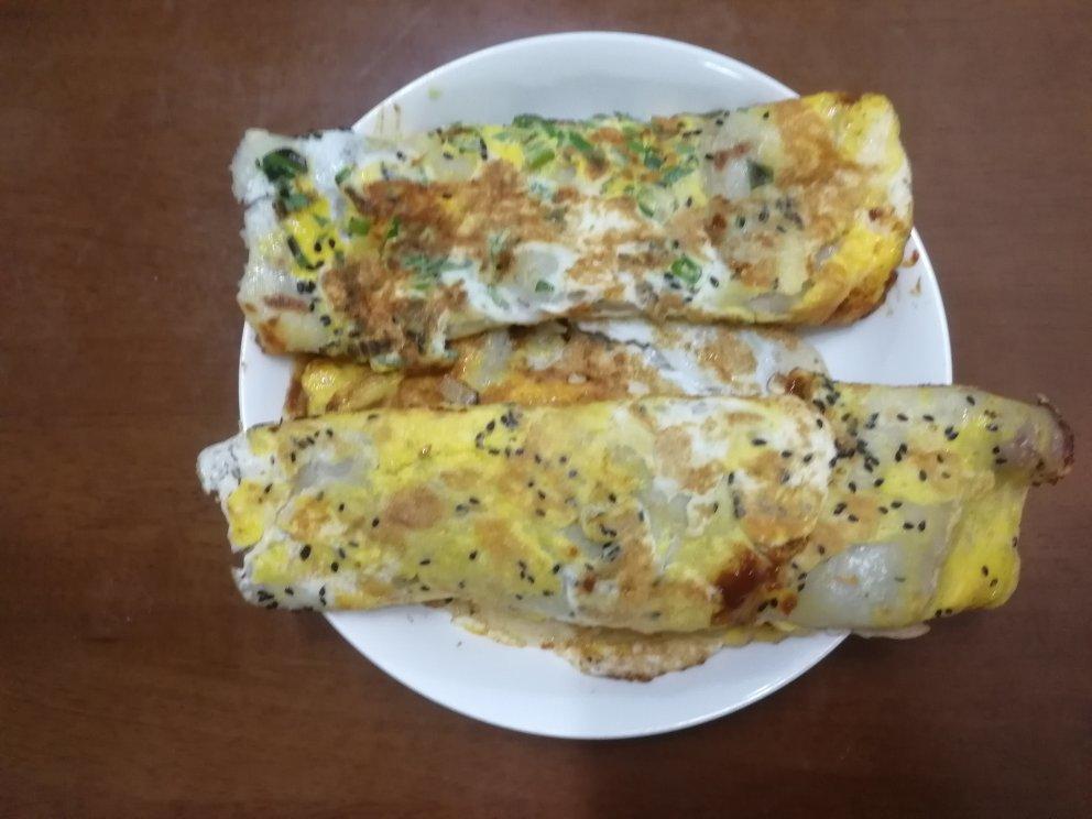 鸡蛋卷饼（路边摊复制版）