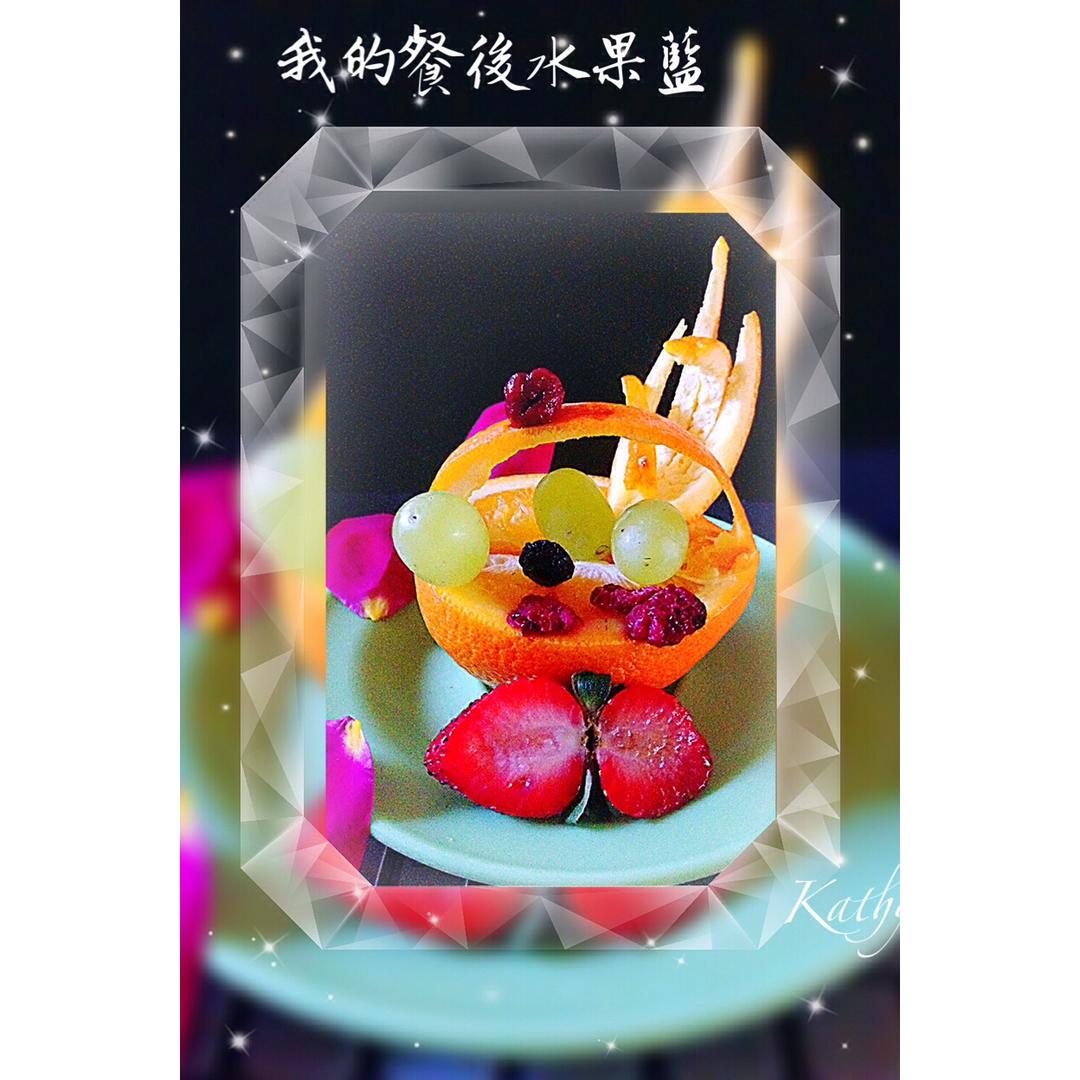 柳橙花篮(创意小盘饰の三)