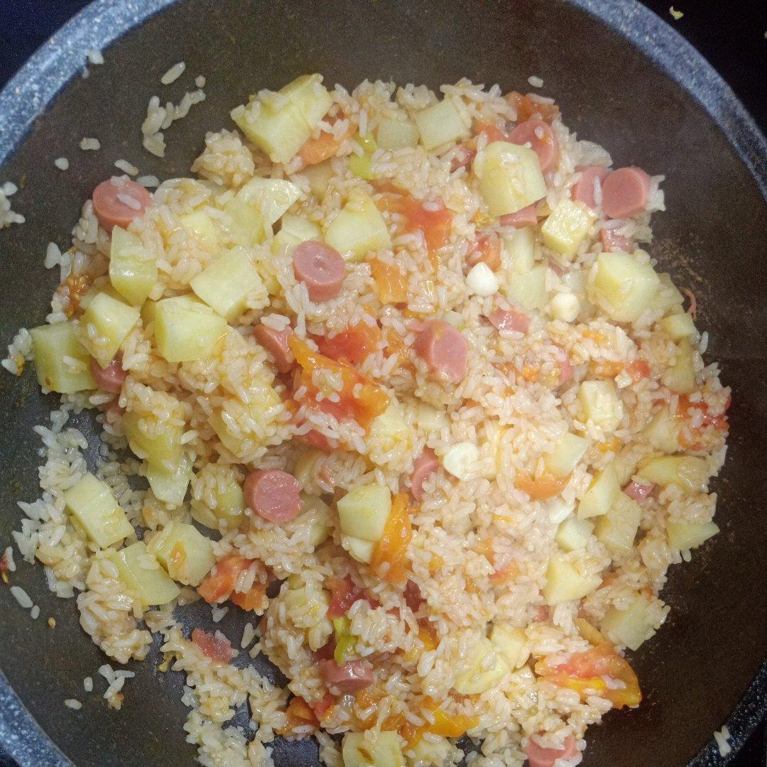 零失败❣️浓香番茄土豆烩饭