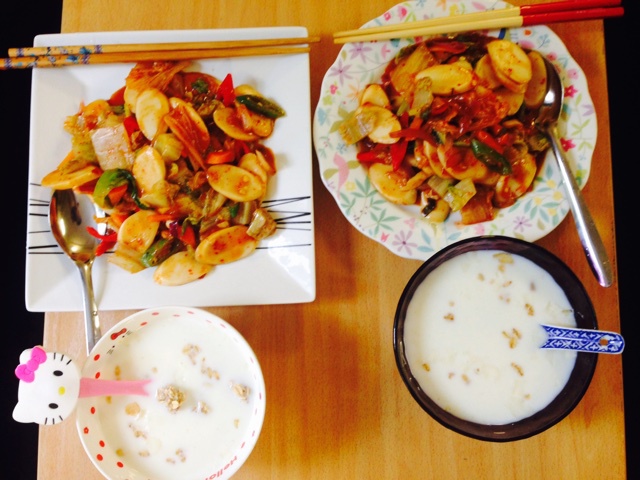 韩式辣炒年糕（or网红芝士套路之芝心年糕）