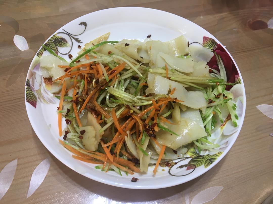 不用水洗的自制凉皮，零失败