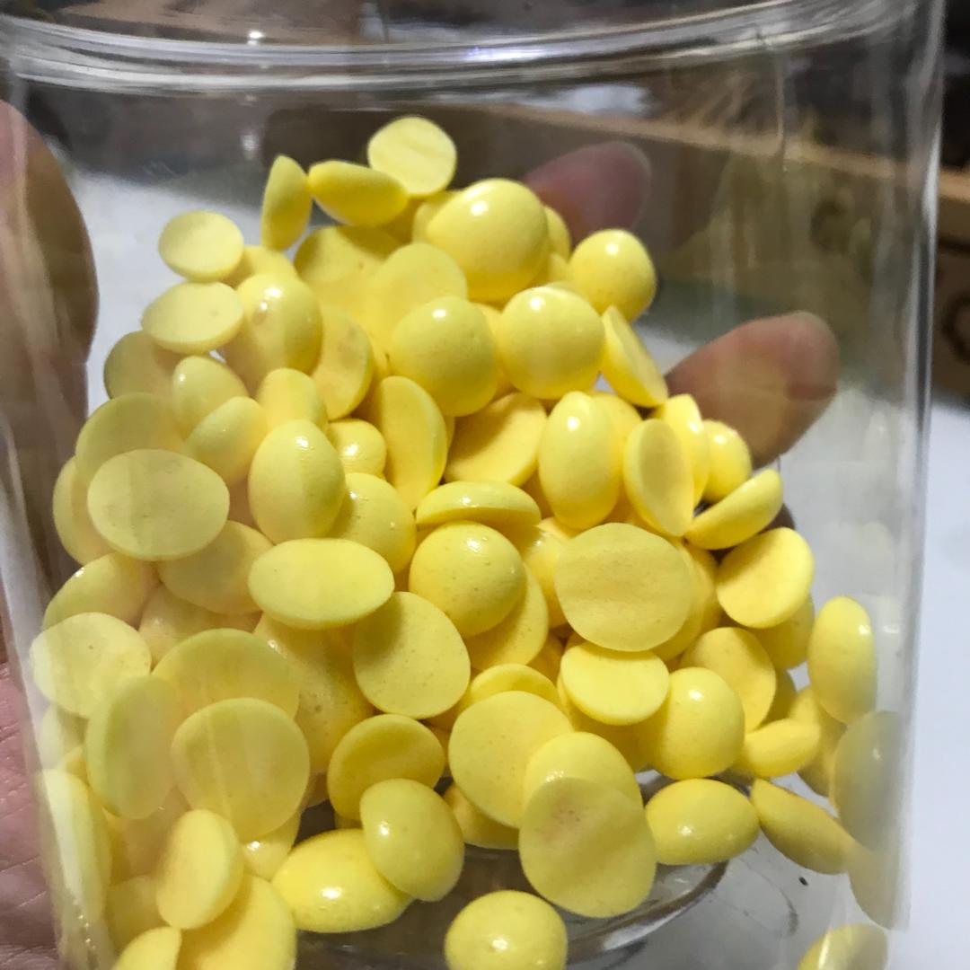 入口即化的无添加蛋黄溶豆
