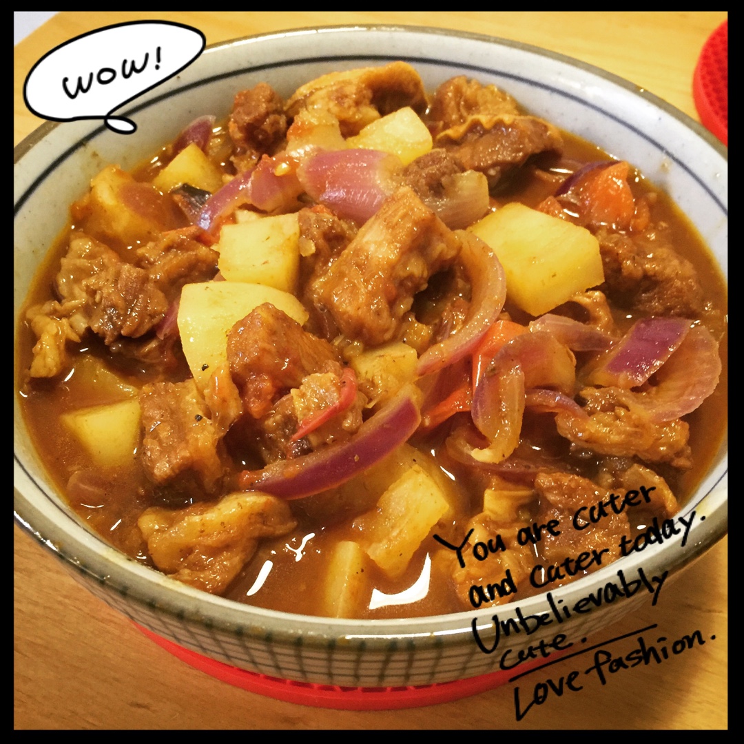 土豆炖牛肉