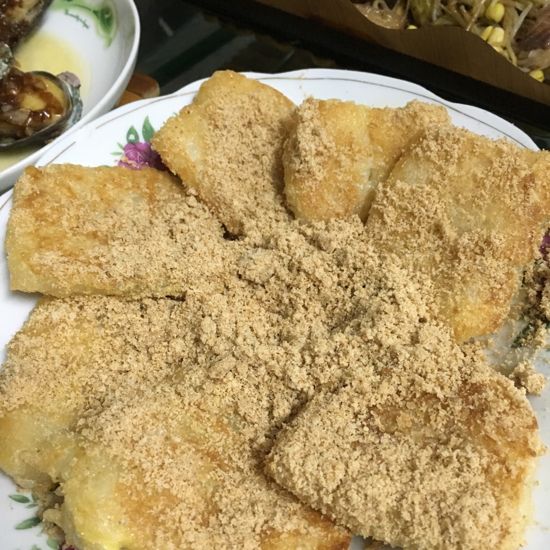 糯米糍粑---江南人叫它糍饭糕！