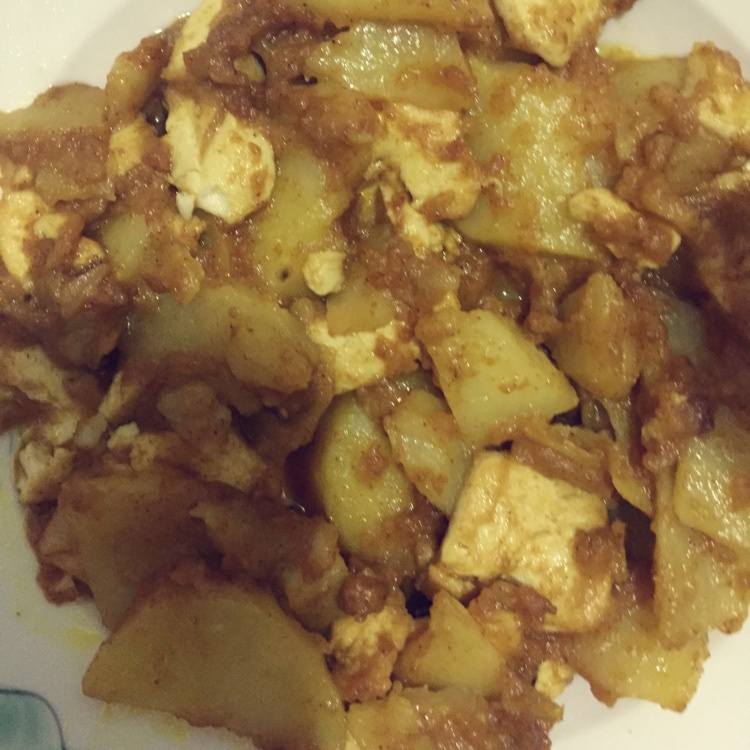 咖喱豆腐