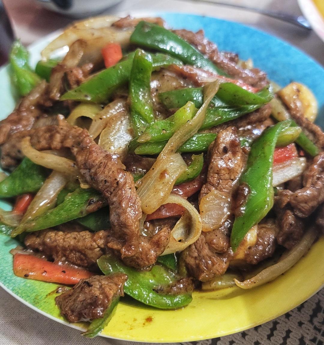 洋葱黑椒牛柳