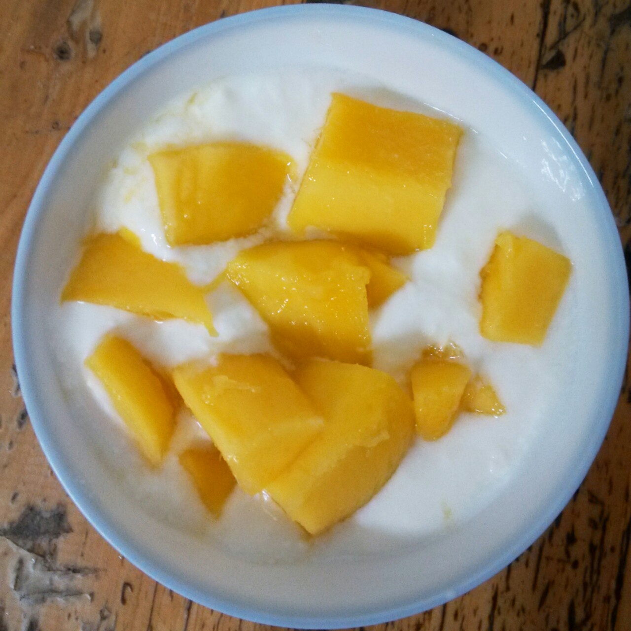 超级懒人芒果酸奶