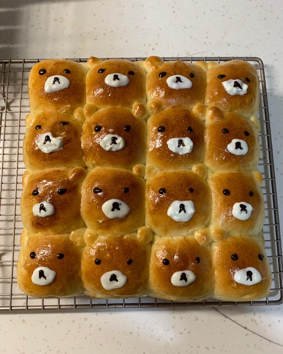 小熊挤挤面包