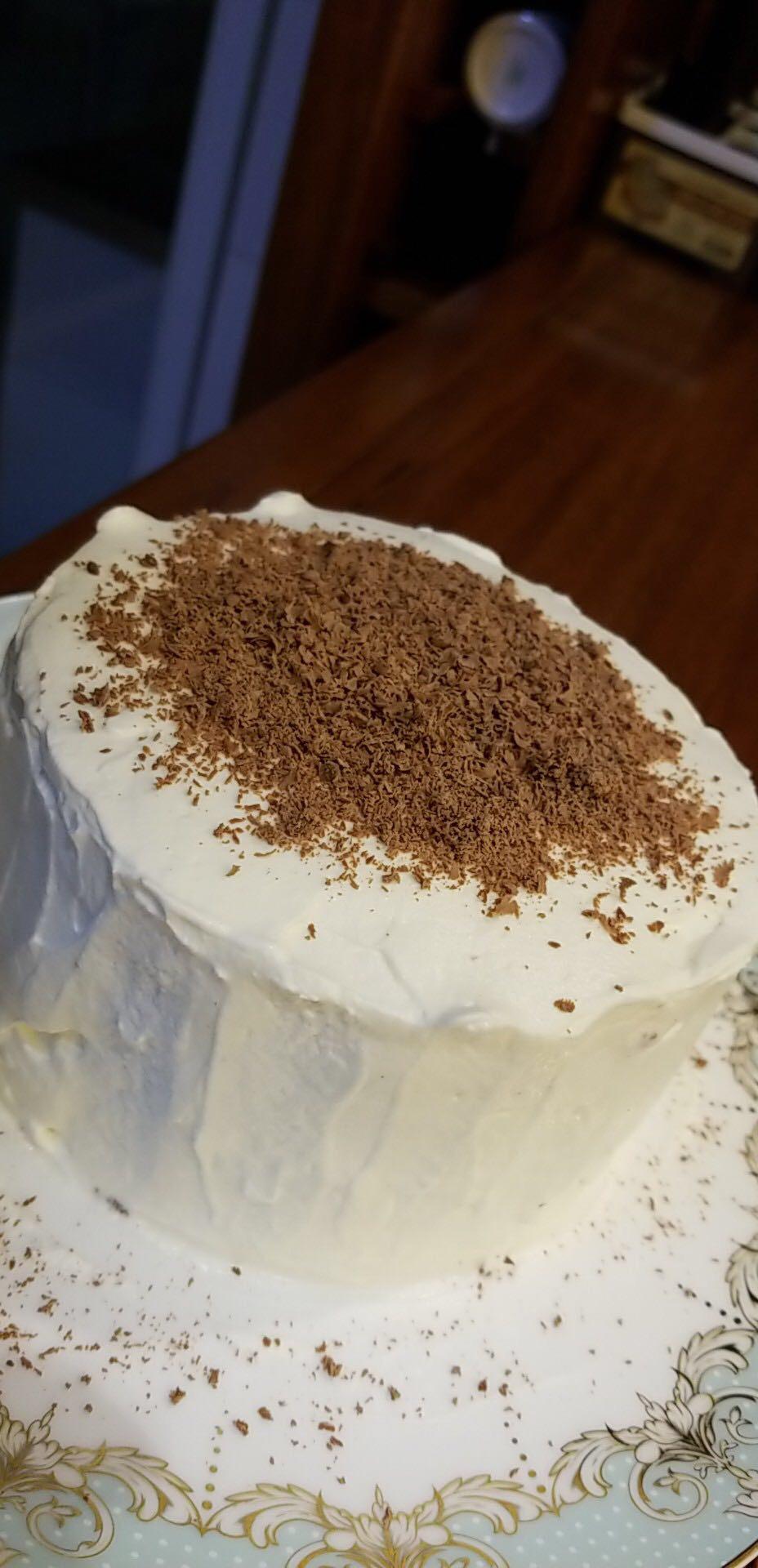 【视频】摩卡漩涡蛋糕~切开是竖条纹的惊喜