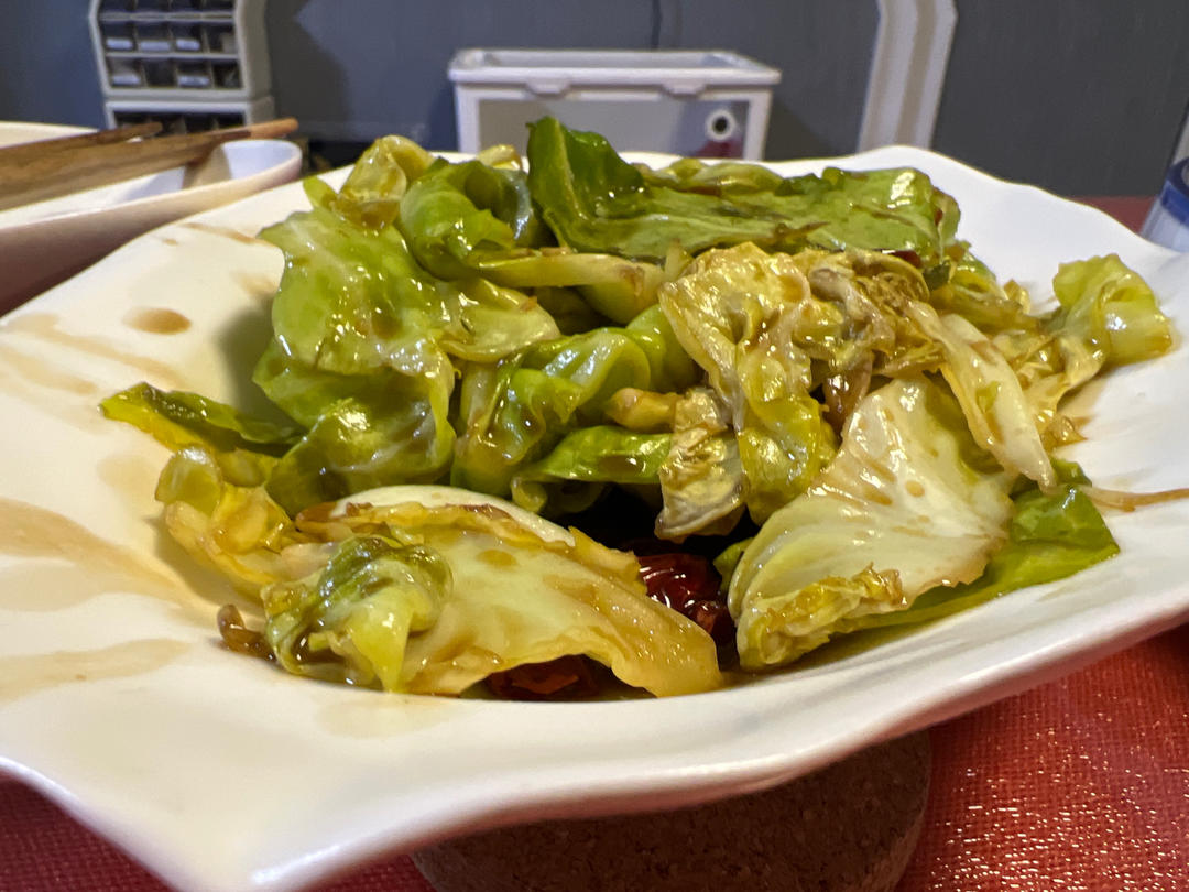 ❗拿肉都不换的手撕包菜，5分钟快手家常菜🔥