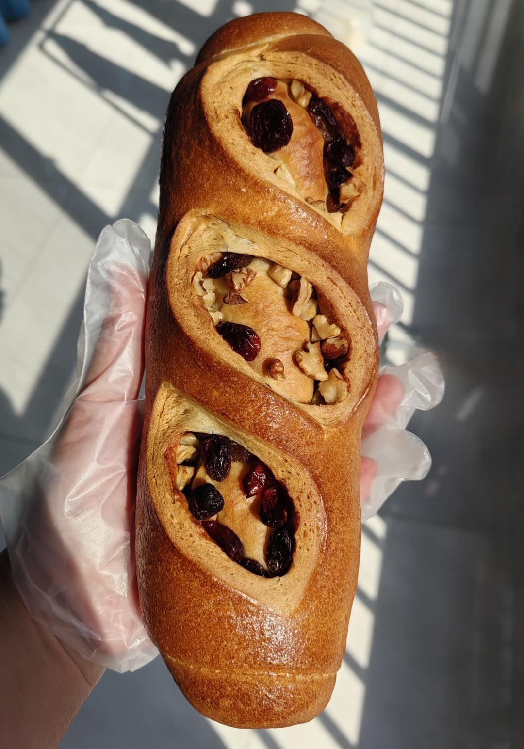 黑啤酒种果仁大列巴🥖，视频教学版