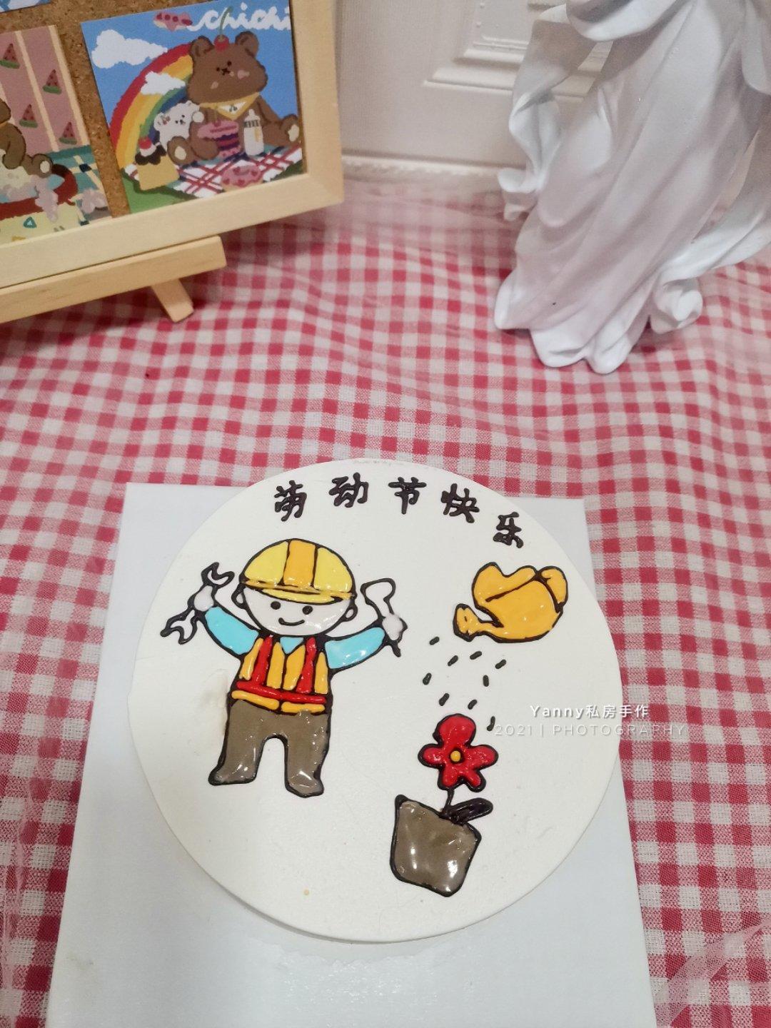 手绘蛋糕