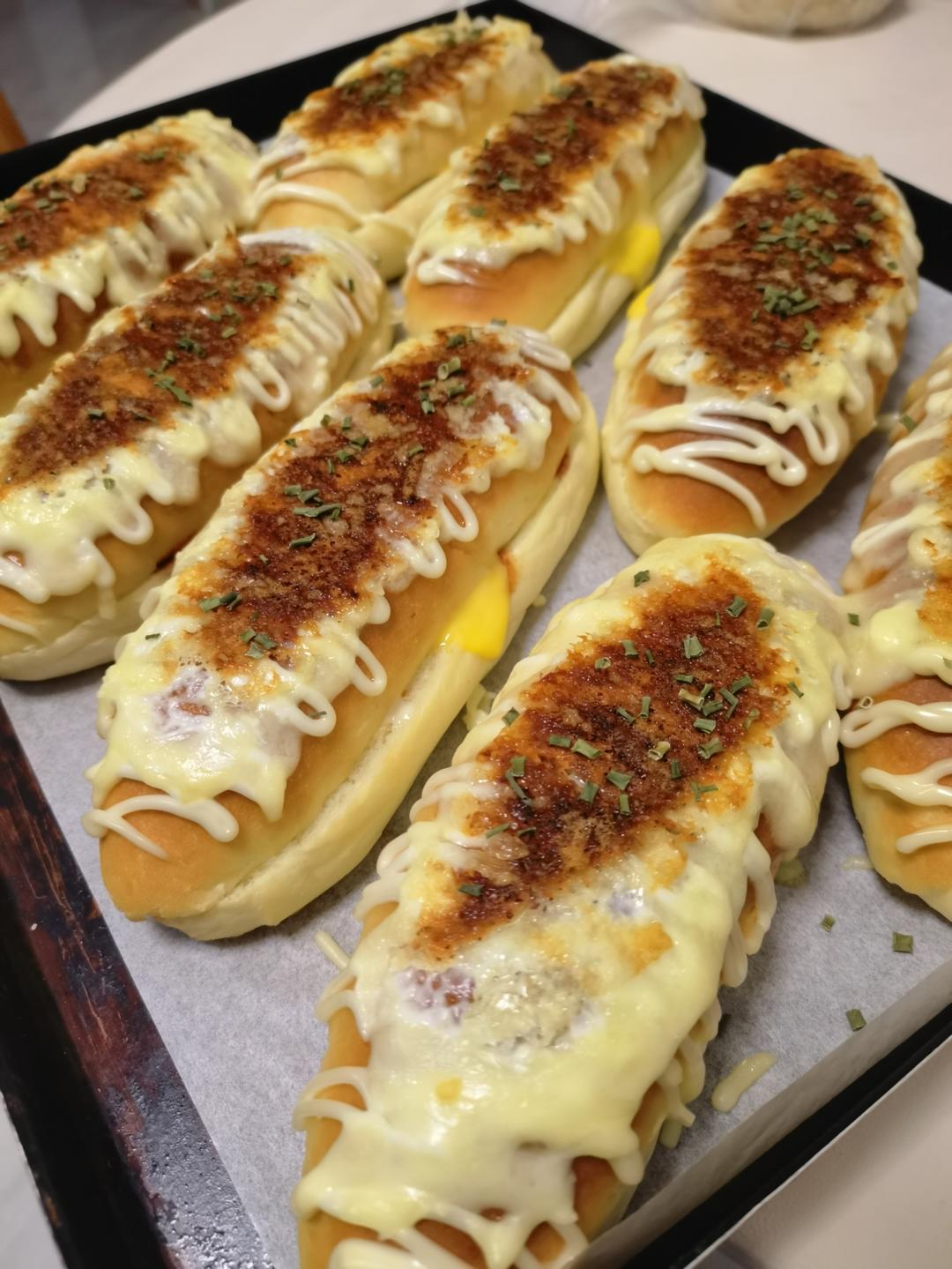 网红芝士瀑布鸡排包/超好吃/锁死这个配方