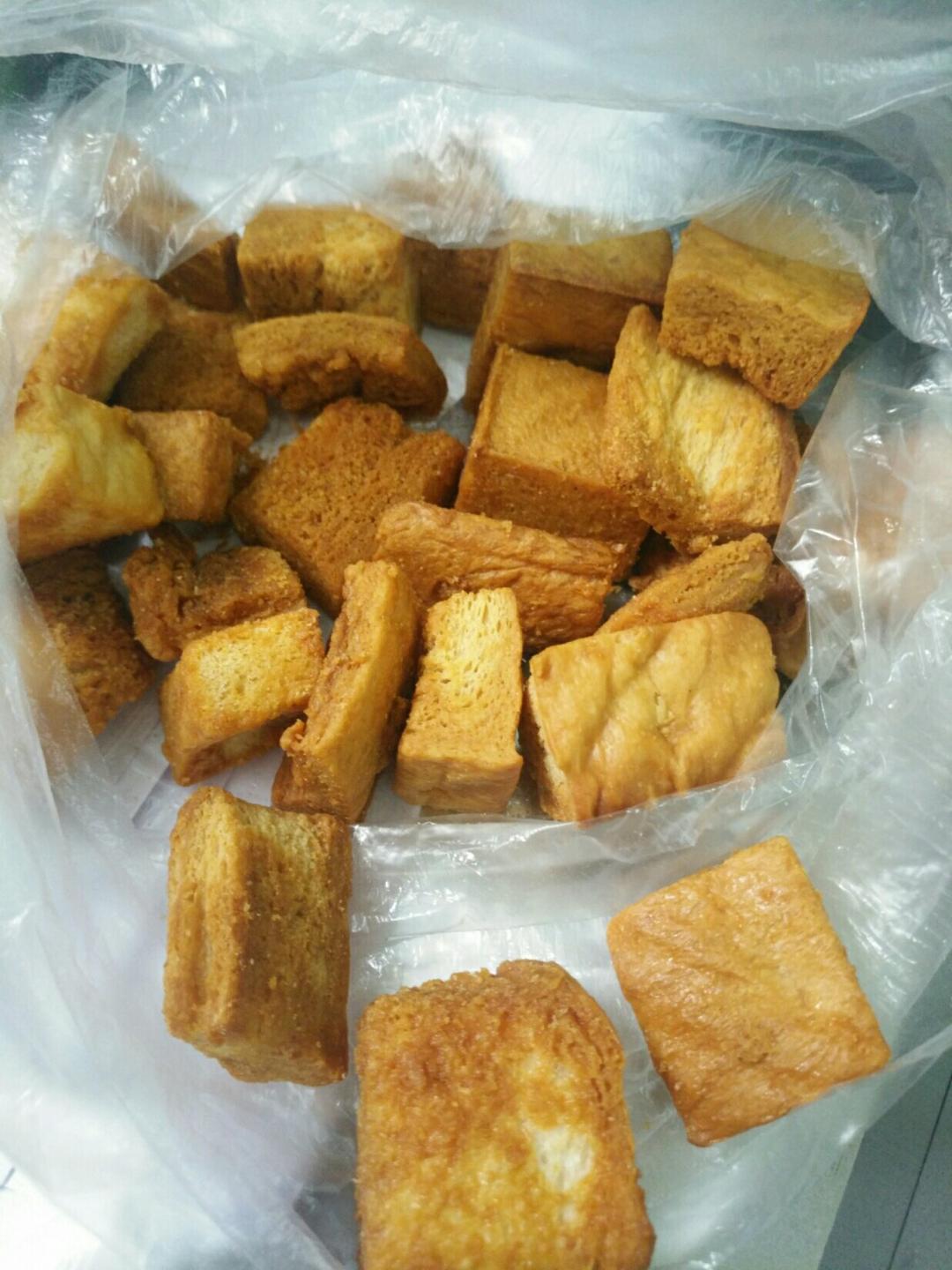 焦糖&蜜糖面包干--剩面包大变身