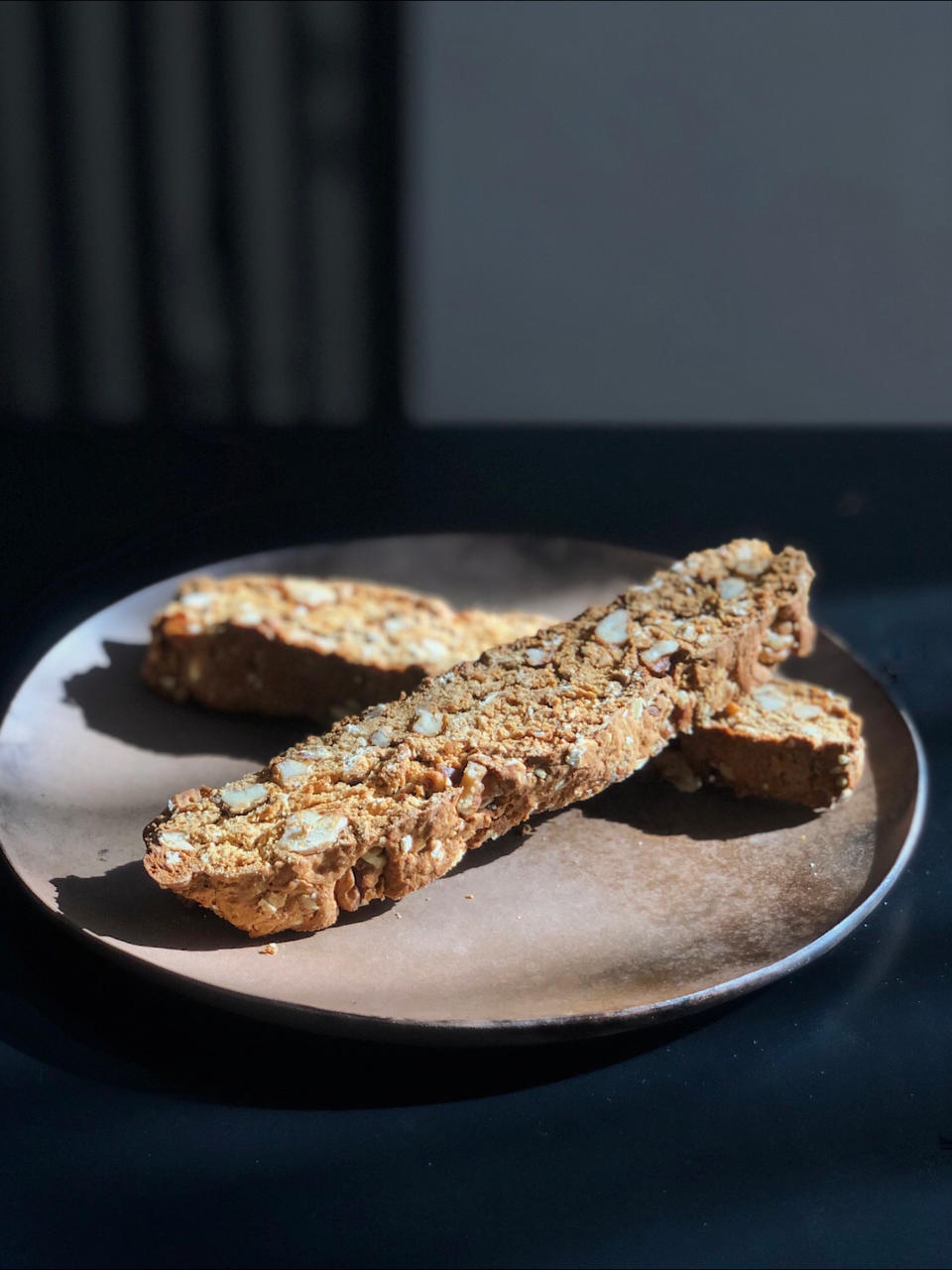 【健康零食】燕麦坚果意式脆饼