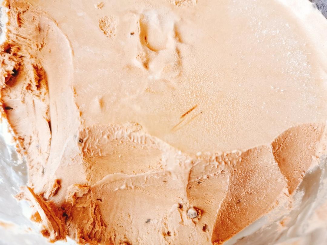 巧克力冰淇淋（无蛋无冰渣、免搅拌、消耗淡奶油）Choco Ice Cream