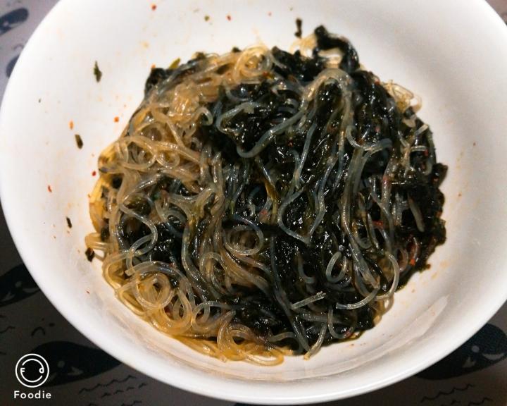 紫菜炒粉丝的做法