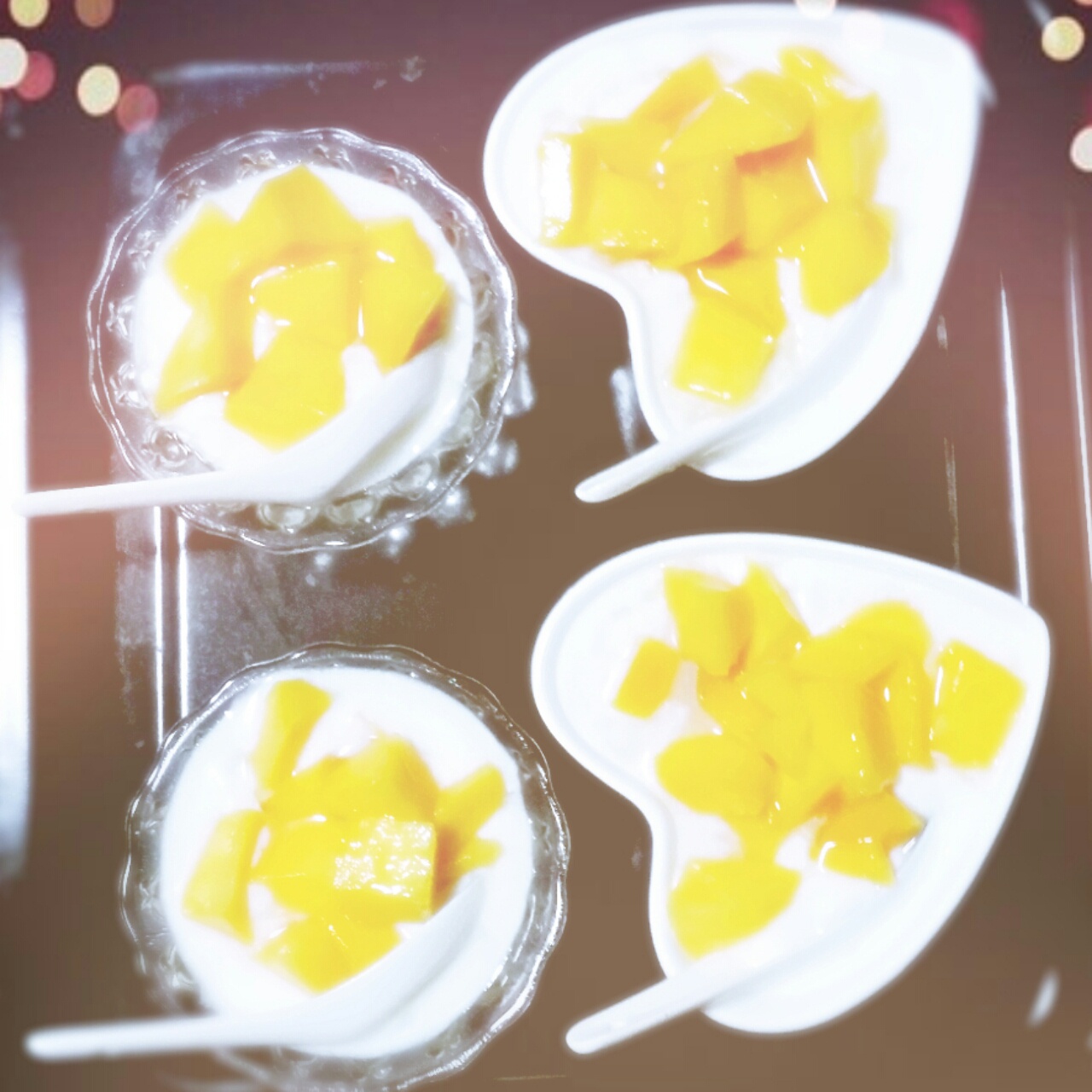 超级懒人芒果酸奶