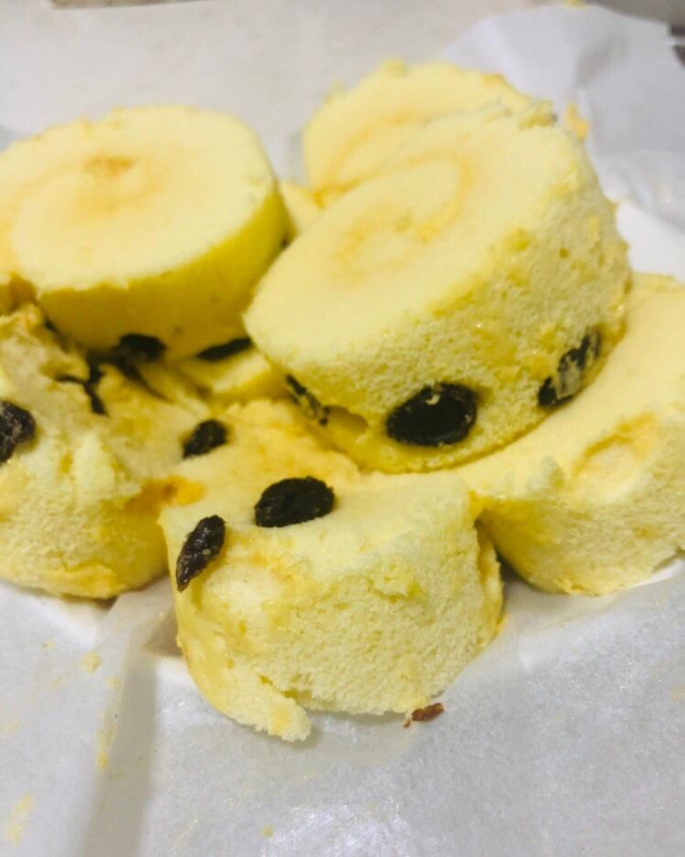 葡萄干蛋糕卷