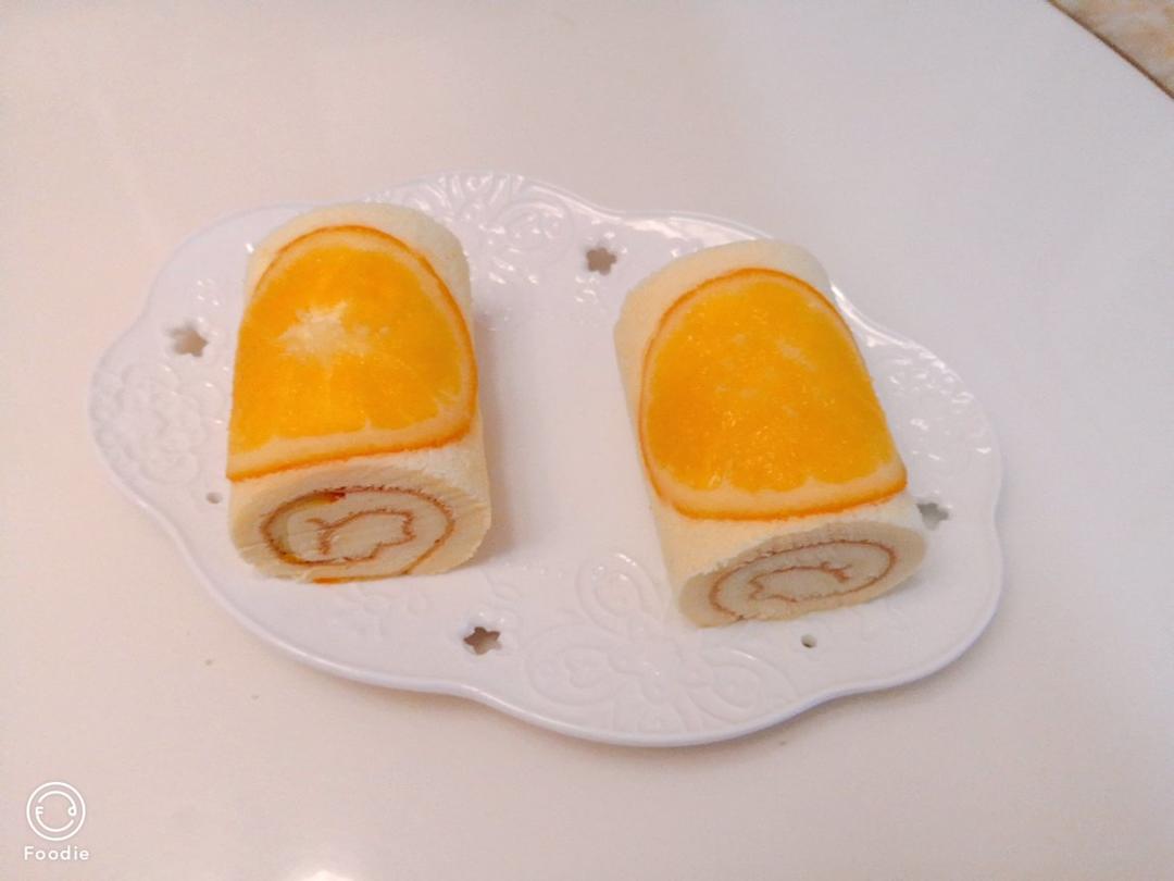 橙香蛋糕卷
