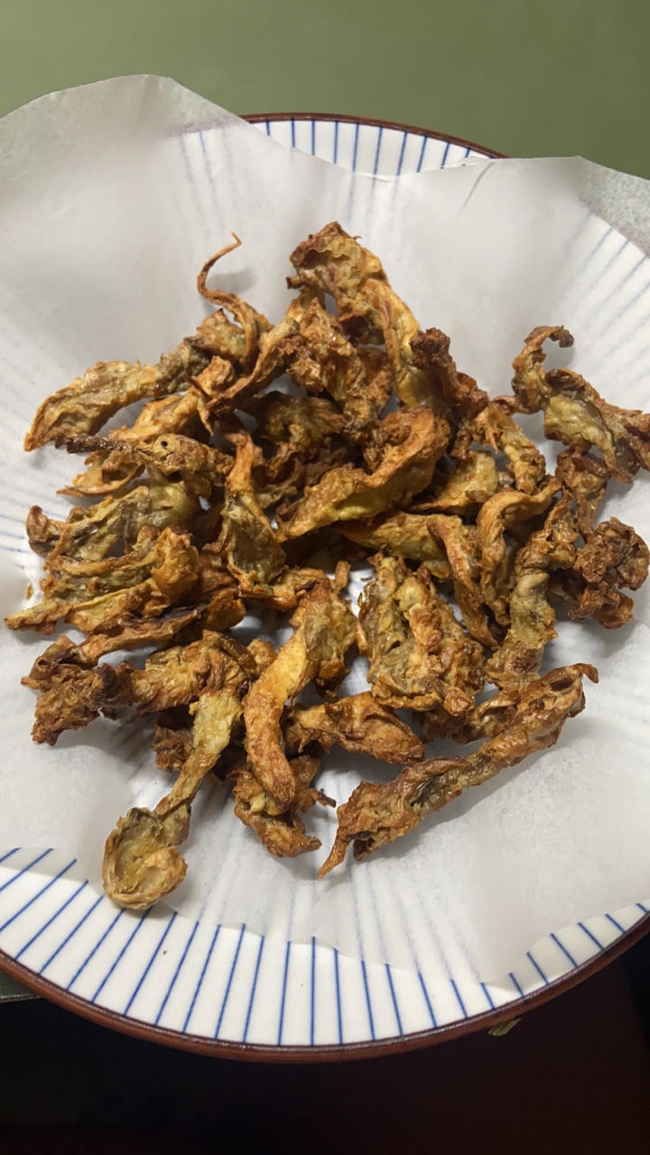 空气炸锅版：炸蘑菇（极其简单）