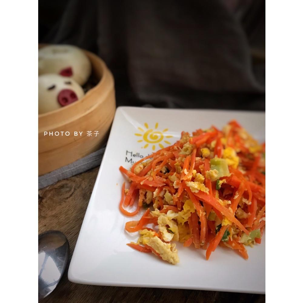 胡萝卜炒鸡蛋