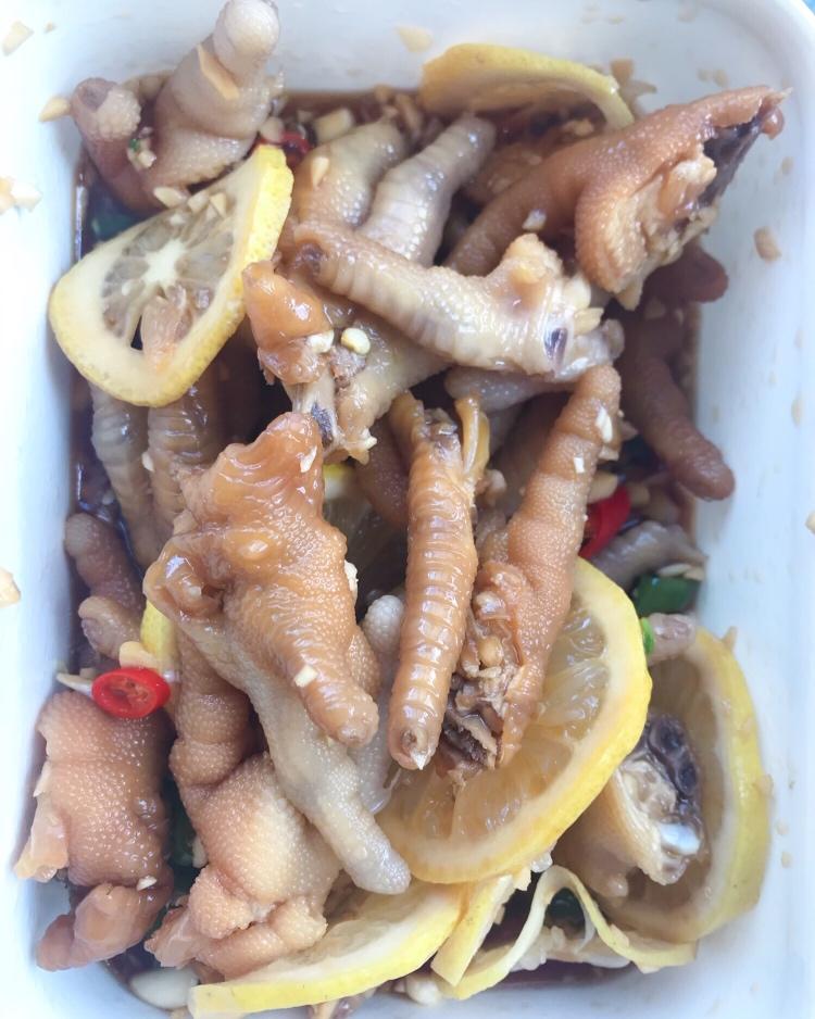 香辣蒜香凉拌爽脆鸡脚