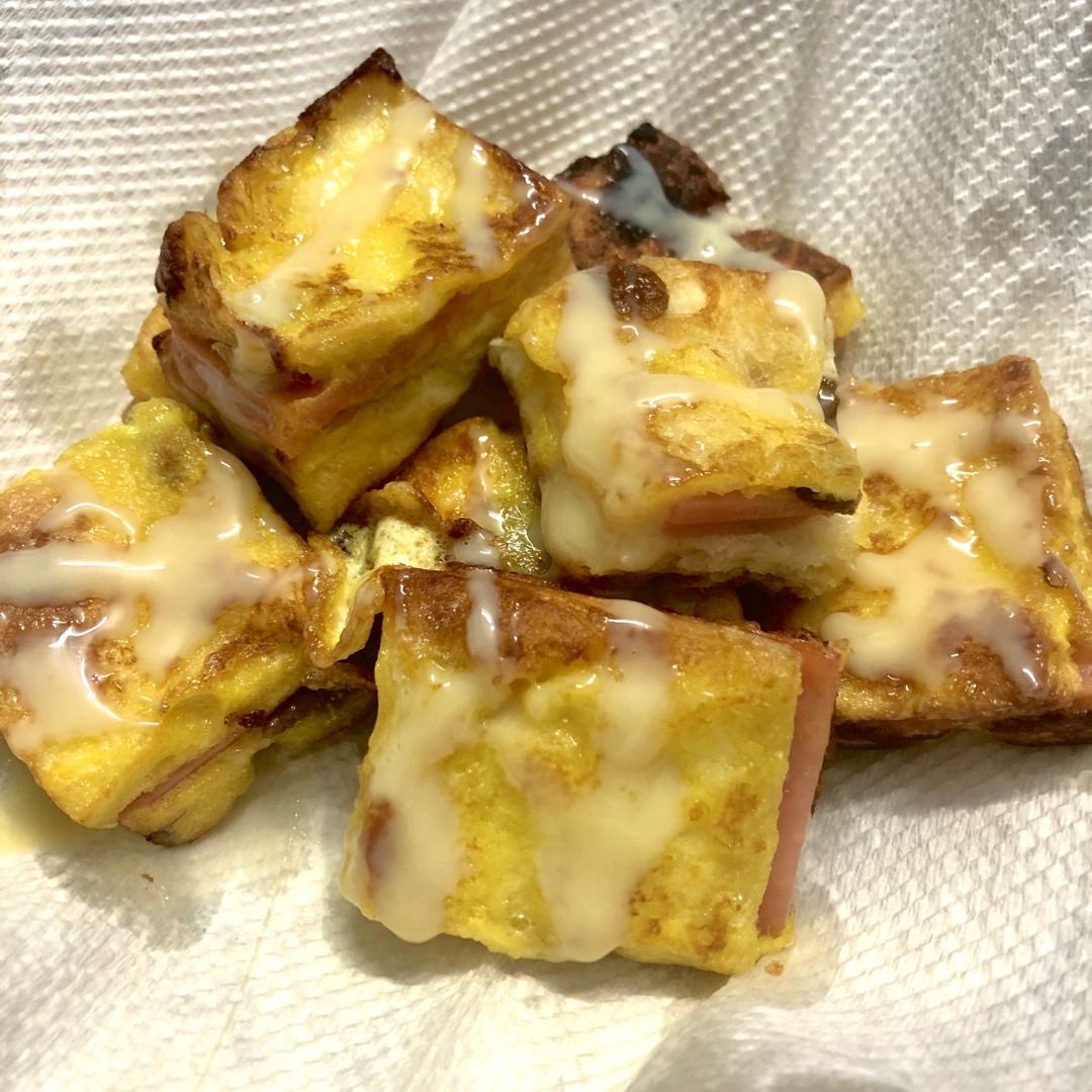 🔥吃一口就上瘾‼️爆浆港式西多士㊙️10分钟搞定😍