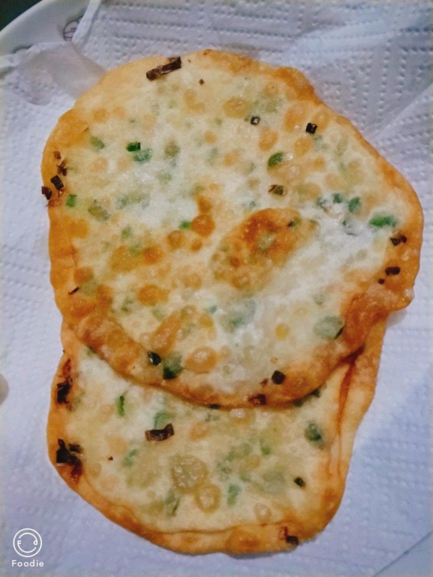 葱油饼（饺子皮版）