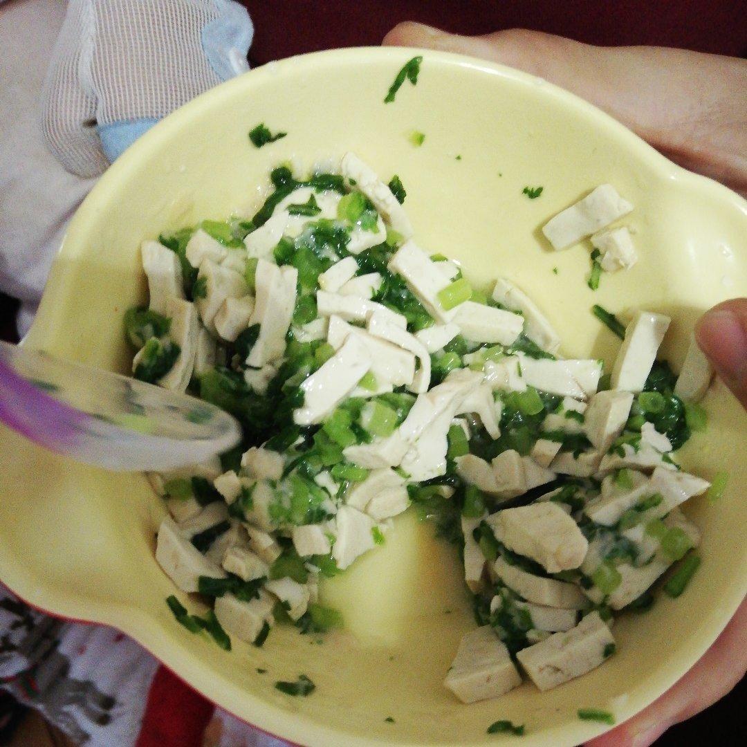 9-11个月辅食：青菜豆腐