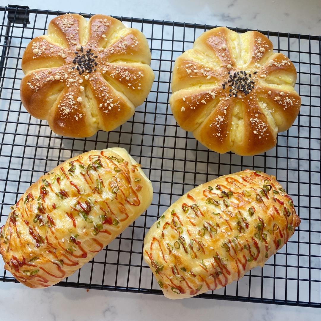 花朵面包（快手版本）