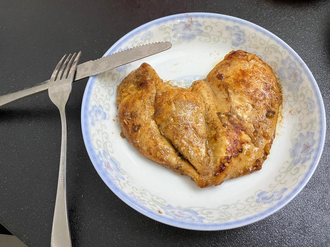 减脂美食-爱心鸡排（鸡胸肉）的做法 步骤3