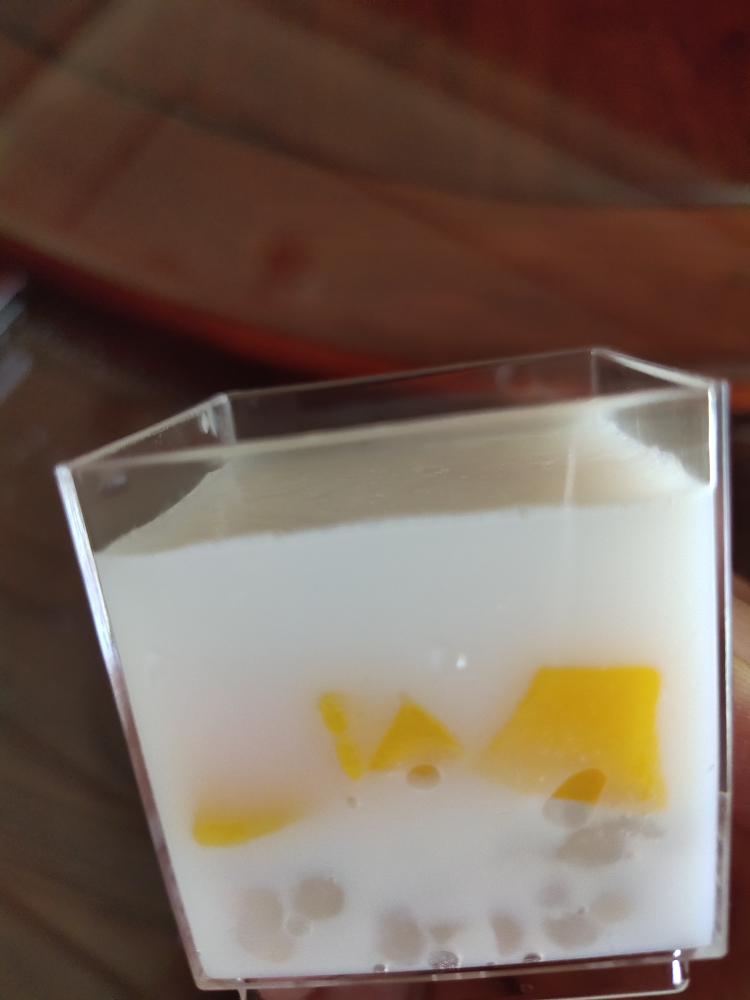 西米芒果椰奶冻的做法
