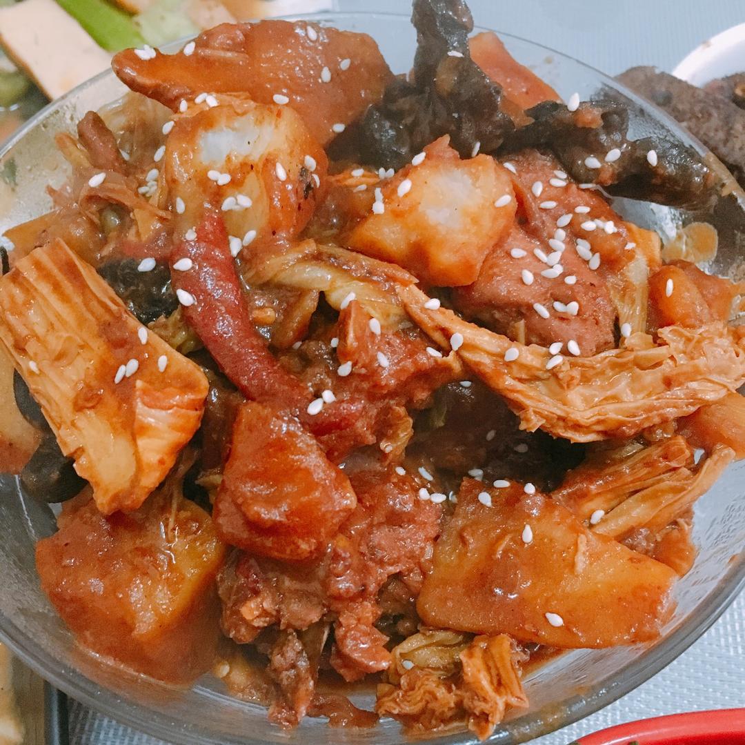 醒醒醒醒吧做的韩式辣炖排骨