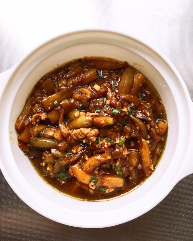 鱼香茄子煲