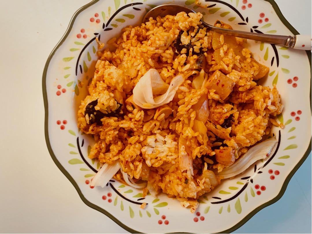 升级版辣白菜炒饭😭姜食堂同款🌟泡菜饭开出了p.o 斯密达