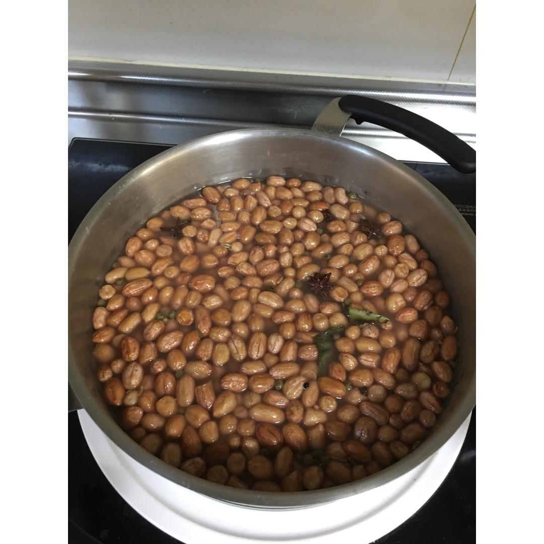 自制五香花生米